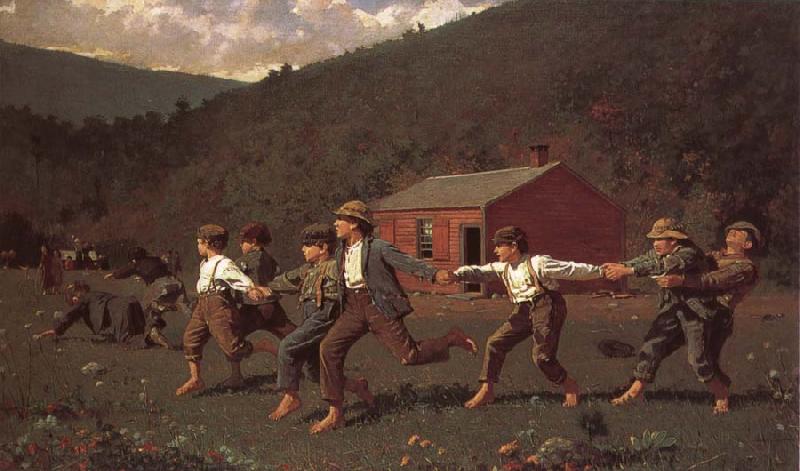 Winslow Homer Play game oil painting image